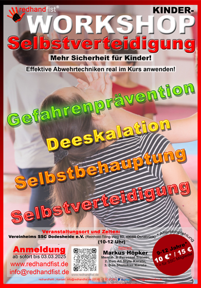 Kinder-Workshop Selbstverteidigung
